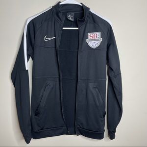 Nike Dri-Fit Sotnybrook zip up black sweater
